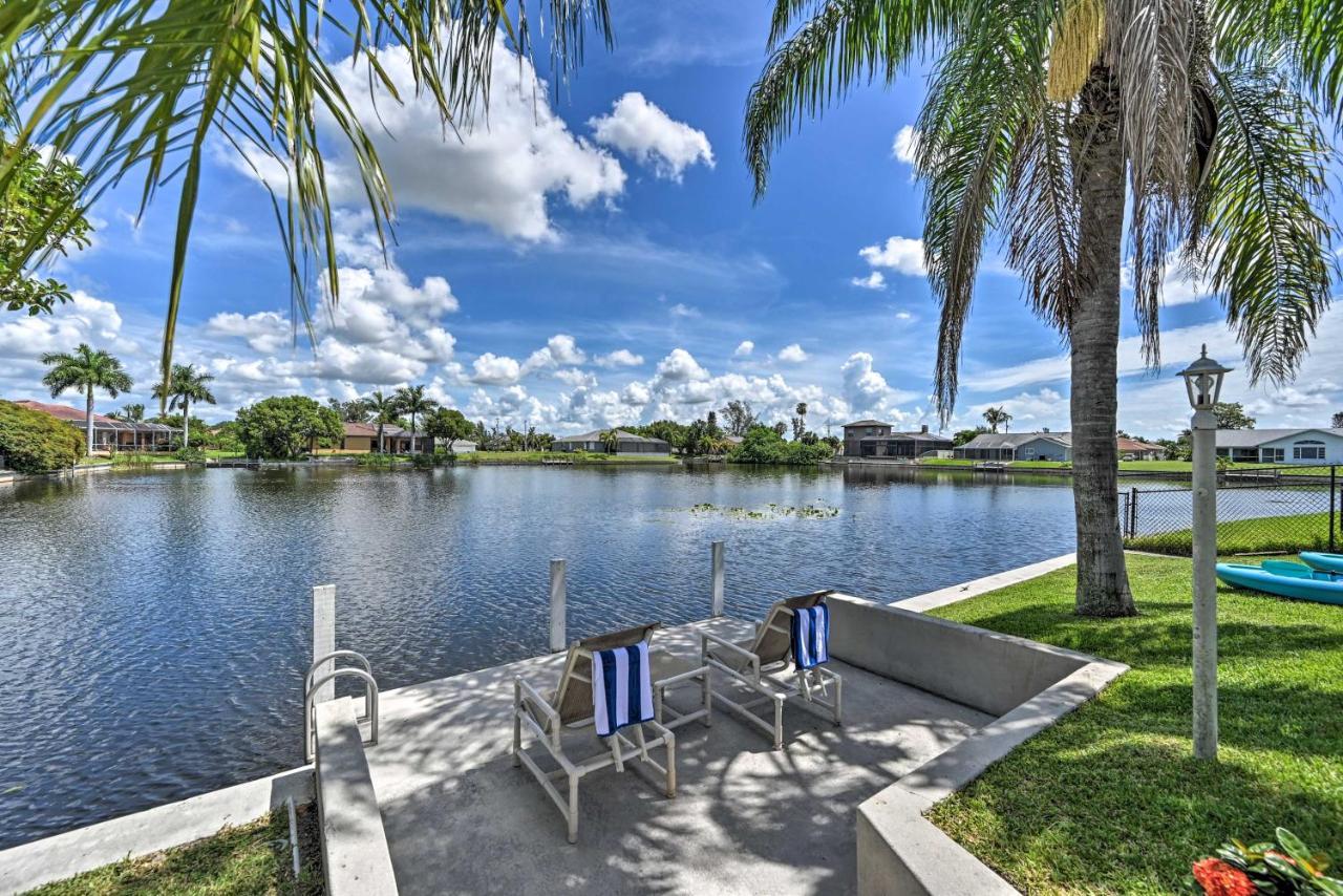 Pet-Friendly Escape With Dock And Kayaks In Cape Coral Villa Екстериор снимка