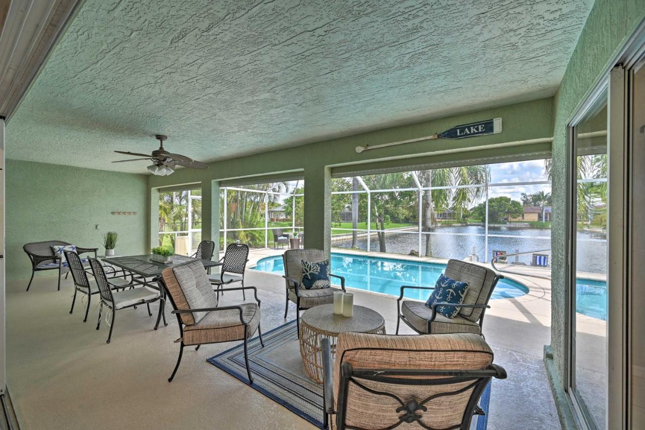 Pet-Friendly Escape With Dock And Kayaks In Cape Coral Villa Екстериор снимка